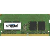8 GB - SO-DIMM DDR4 - Svarta RAM minnen Crucial DDR4 2400MHz 8GB (CT8G4SFS824A)