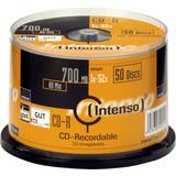 Intenso Optisk lagring Intenso CD-R 700MB 52x Spindle 50-Pack