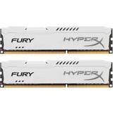 DDR3 - Vita RAM minnen HyperX Fury White DDR3 1333MHz 2x8GB (HX313C9FWK2/16)