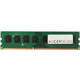 4 GB - DDR3 - Svarta RAM minnen V7 DDR3 1600mhz 4GB (V7128004GBD-DR)