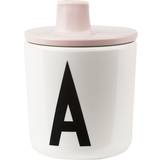 Plast Muggar Design Letters Drink Lid for Melamin Cup