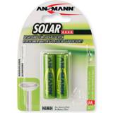 Ansmann NiMH Batterier & Laddbart Ansmann Solar NiMH Rechargeable AA 800mAh MaxE Compatible 2-pack