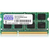 4 GB - SO-DIMM DDR3 RAM minnen GOODRAM DDR3 1600MHz 4GB (GR1600S364L11S/4G)