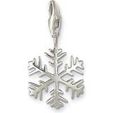 Thomas Sabo Charm Snowflake Pendant - Silver