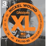 Musiktillbehör D'Addario EXL110-3D