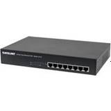 Intellinet Fast Ethernet Switchar Intellinet 8-Port Fast Ethernet PoE+ Switch (561075)