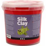 Röda Modellera Silk Clay Red Clay 650g