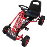 vidaXL Pedal Go Kart with Adjustable Seat