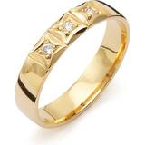 Förlovningsringar 18k guld Flemming Uziel Signo B024 Ring - Gold/Diamonds