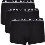 Hugo Boss Kalsonger HUGO BOSS Stretch Cotton Trunks 3-pack - Black