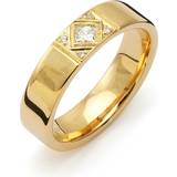 Flemming Uziel Signo B073 Ring - Gold/Diamonds