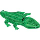 Krokodiler Utomhusleksaker Intex Inflatable Giant Floating Ride On Crocodile