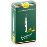 Gröna Munstycken till blåsinstrument Vandoren Java Soprano 2.5