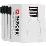 Grenuttag & Grenproppar Skross World Adapter MUV USB