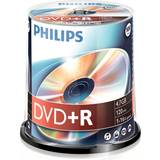 Philips DVD Optisk lagring Philips DVD+R 4.7GB 16x Spindel 100-Pack