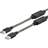 VivoLink USB A-USB A - USB-kabel Kablar VivoLink USB A - USB A 2.0 20m