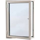Elitfönster Sidohängda fönster Elitfönster AFS 7/7 Aluminium Sidohängt fönster 3-glasfönster 70x70cm