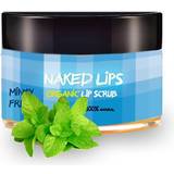 NakedLips Lip Scrub Minty Fresh 15ml