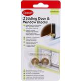 DECT - Guld Barnsäkerhet Clippasafe Sliding Door & Window Blocks 2-pack