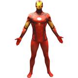 Morphsuit Guld Maskeradkläder Morphsuit Basic Iron Man Morphsuit