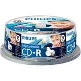 Philips CD-R 700MB 52x Spindle 25-Pack Inkjet