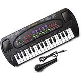 Leksakspianon TOBAR Electronic Keyboard & Karaoke Microphone Set