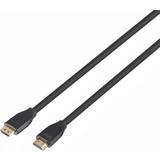 Kablar Sandstrøm HDMI - HDMI With Ethernet 5m