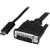 DVI - Kabeladaptrar Kablar StarTech USB C-DVI 1m