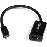 HDMI Kablar StarTech HDMI-DisplayPort Mini M-F 0.2m