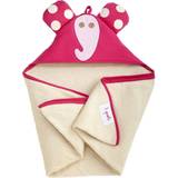 3 Sprouts Rosa Babyhanddukar 3 Sprouts Elephant Hooded Towel
