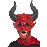 Gummi/Latex Halvtäckande masker Smiffys Devil Lord Mask