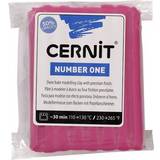 Cernit Lera på rea Cernit Number One Raspberry 56g
