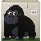 Animals - Svarta Förvaring 3 Sprouts Förvaringslåda Gorilla