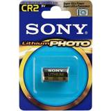 Cr2 3v batterier och laddbart Sony CR2