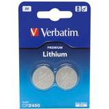 Verbatim Knappcellsbatterier Batterier & Laddbart Verbatim CR2450 2-pack