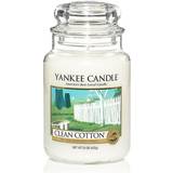 Yankee Candle Clean Cotton Large Doftljus 623g