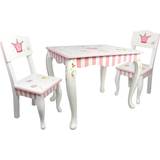 Prinsessor - Vita Möbelset Teamson Fantasy Fields Princess & Frog Table & Set of 2 Chairs