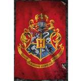 GB Eye Papper Inredningsdetaljer GB Eye Harry Potter Hogwarts Flag Maxi Poster 61x91.5cm