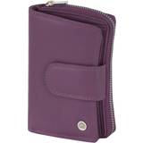 Greenburry Plånböcker & Nyckelhållare Greenburry Spongy Nappa Leather Wallet - Purple