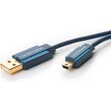 ClickTronic USB-kabel Kablar ClickTronic Casual USB A - USB Mini-B 2.0 1m
