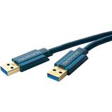ClickTronic Rund - USB-kabel Kablar ClickTronic Casual USB A - USB A 2.0 3m