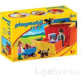 Playmobil Affärsleksaker Playmobil Take Along Market Stall 9123