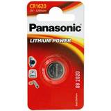 Panasonic Batterier - Knappcellsbatterier Batterier & Laddbart Panasonic CR1620 1-pack