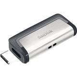 SanDisk 256 GB USB-minnen SanDisk Ultra Dual 256GB USB 3.1 Type-C