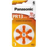 Batterier - Knappcellsbatterier - Orange Batterier & Laddbart Panasonic PR13 6-pack