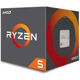 14 nm - AMD Socket AM4 Processorer AMD Ryzen 5 1600 3.2GHz Box