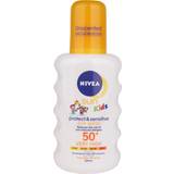 Solskydd & Brun utan sol Nivea Sun Kids Protect & Sensitive Sun Spray SPF50+ 200ml