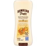 Flaskor Solskydd Hawaiian Tropic Satin Protection Ultra Radiance Sun Lotion SPF50+ 180ml