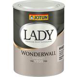 Jotun Vit - Väggfärger Målarfärg Jotun Lady Wonderwall Väggfärg Vit 0.68L