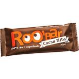 Roo-Bar Raw Energy Bar Cacao Nibs & Almonds 30g 1 st